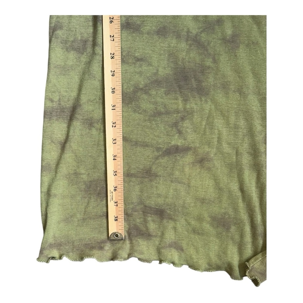 VTG‎ rare free people slip on tie dye dress in green and brown size medium - Picture 7 of 8